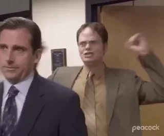 Стікер The Office / Excited 😠