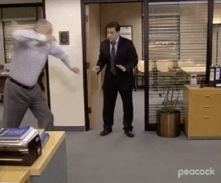 Стікер The Office / Excited 🤨