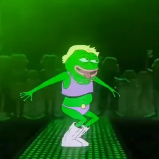 Стикер Pepe the Frog  🕺