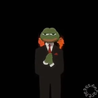 Стикер Pepe the Frog  👹