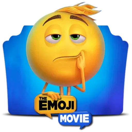 Стікер 😃 The emoji movie 😃 😐