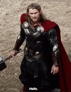 Эмодзи Thor: love and thunder 🔥