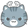 Cats emoji 😤