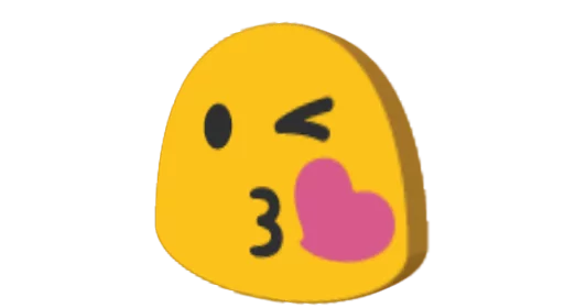Telegram stiker «3D Emojis» 😘