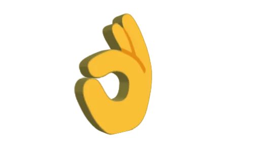 3D Emojis stiker 👌