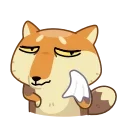 Tibetan Fox emoji 🥲