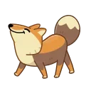 Tibetan Fox emoji 🚶