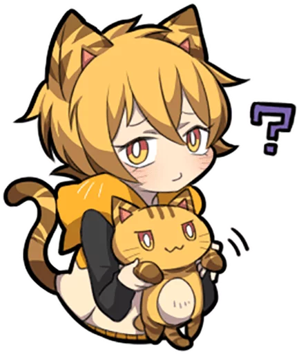 Tiger Kitten by SR emoji ❓