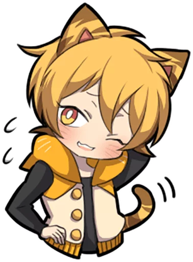 Tiger Kitten by SR emoji 😅