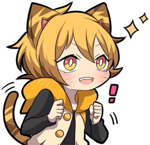 Tiger Kitten by SR emoji ✨