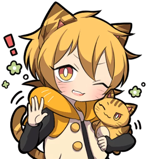 Tiger Kitten by SR emoji 👋