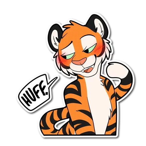 Tiger Life stiker 😚
