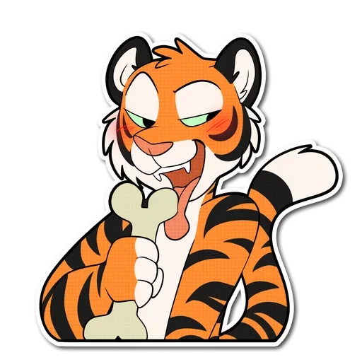 Tiger Life sticker 😘