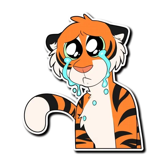 Tiger Life emoji 😭