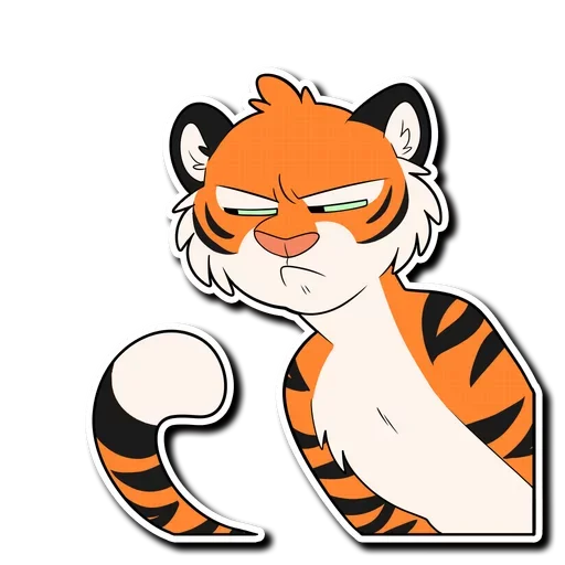 Tiger Life emoji 😑