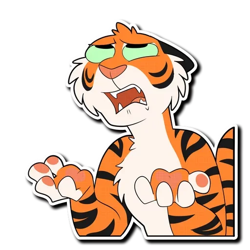 Tiger Life emoji 🙄