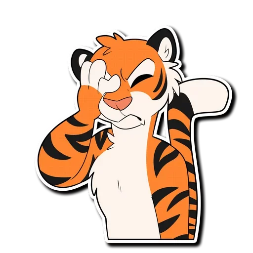 Tiger Life emoji 🤦‍♂️