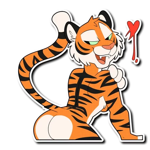 Tiger Life stiker 🍑