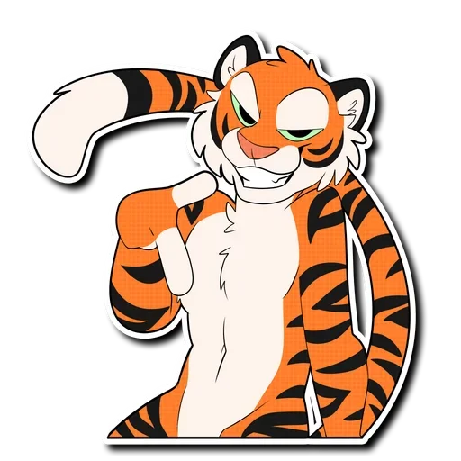 Tiger Life stiker 😘