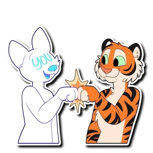 Telegram Sticker «Tiger Life» 👊