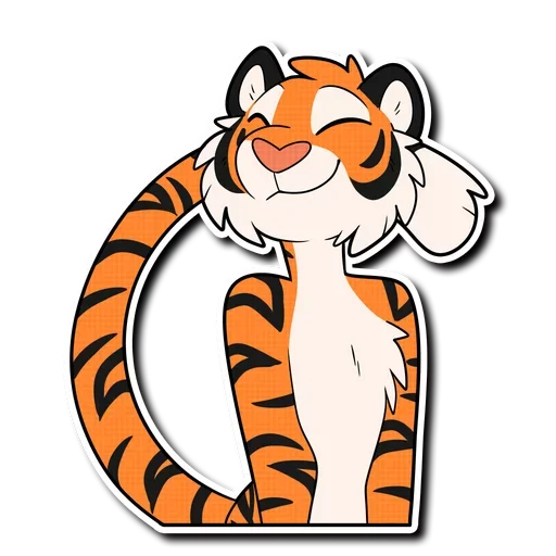 Tiger Life stiker ☺️