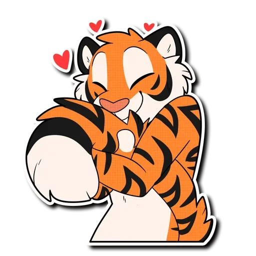 Tiger Life sticker 🤗