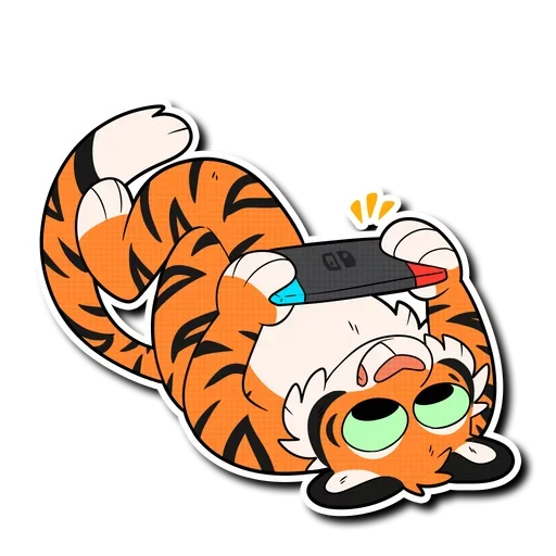 Tiger Life sticker 🎮