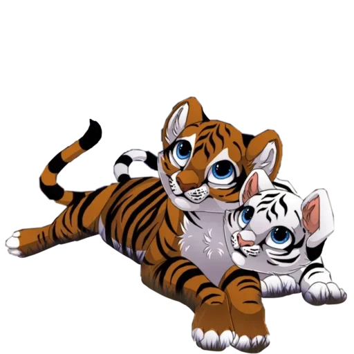 Telegram Sticker «Tiger ❤» 🙄