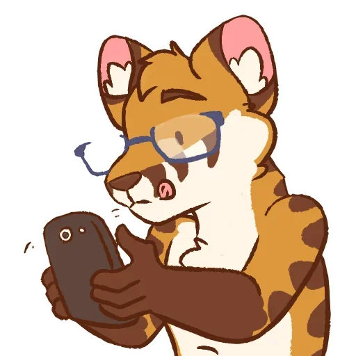 Telegram Sticker «Tiger Fox» 📱