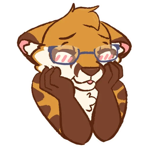 Tiger Fox emoji ☺️