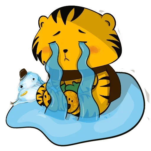 Tiger emoji 😭