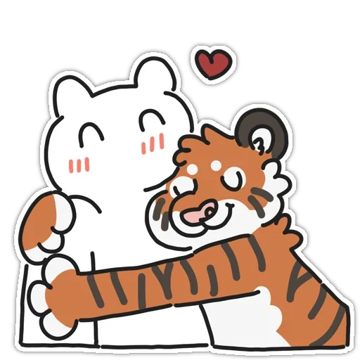 Telegram Sticker «Tiger» ❤