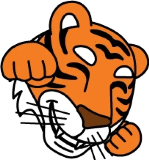 Tiger sticker 👊
