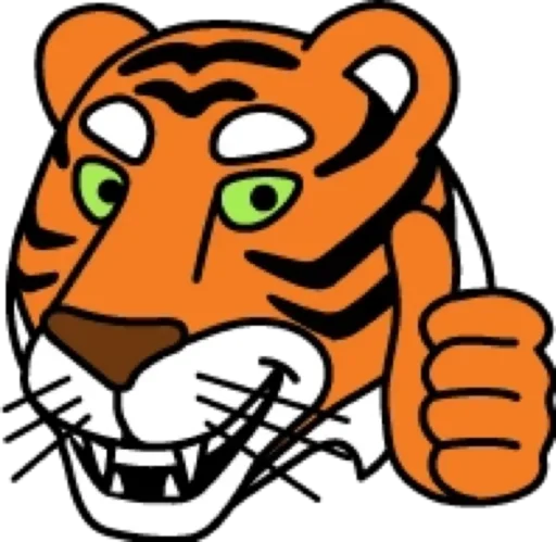 Tiger stiker 👍