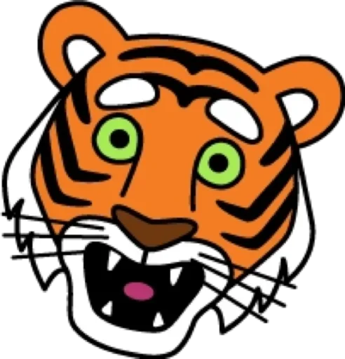 Tiger stiker 😳