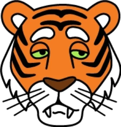 Tiger stiker 😒