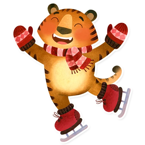 Tigers2022 sticker ⛸