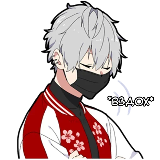 Telegram Sticker «Тихий-кун ч.1» 😤