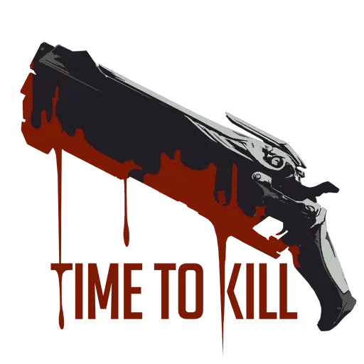 Стикер Telegram «Time to Kill» 💀