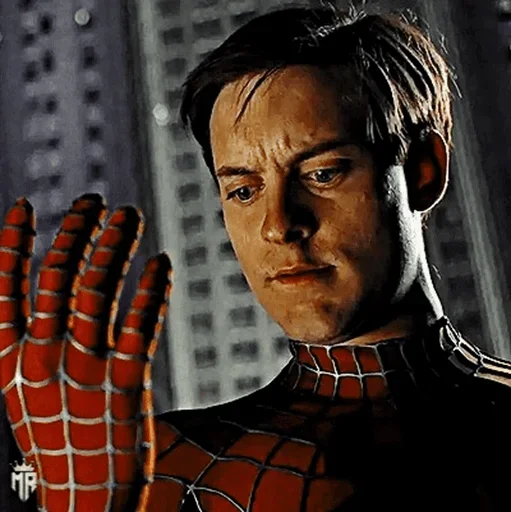 Tobey Maguire Spiderman sticker 🕸