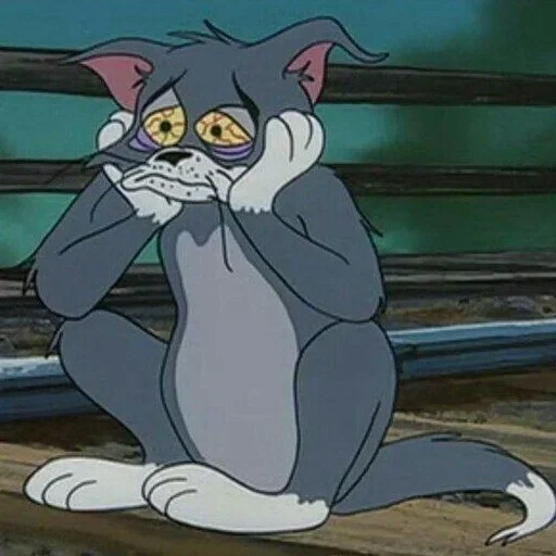 Tom And Jerry emoji 😵‍💫