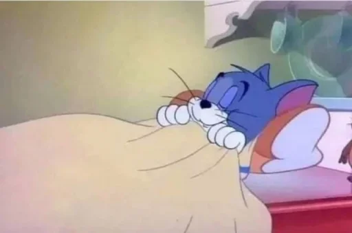 Эмодзи Tom And Jerry 😴