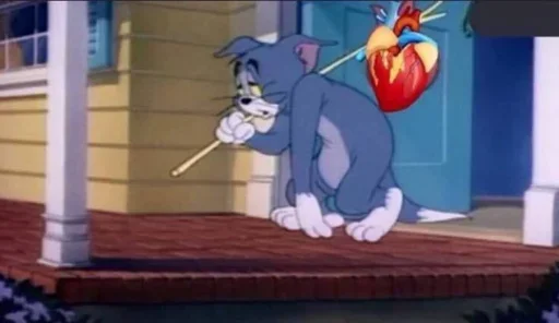 Стикер Tom And Jerry 👋