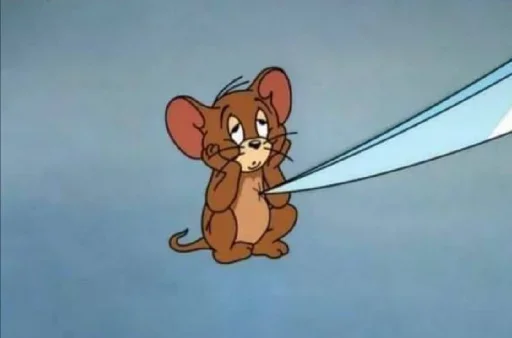 Эмодзи Tom And Jerry 😒