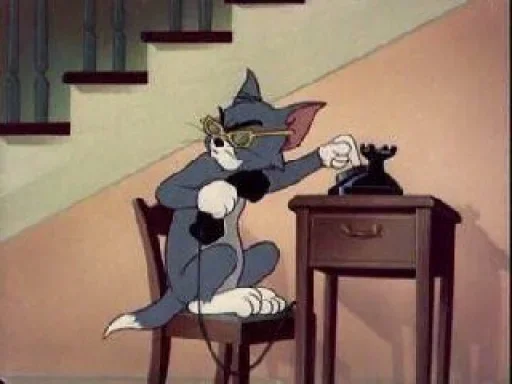 Стікер Telegram «Tom And Jerry» 🤙