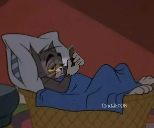 Стікер Tom And Jerry 😴