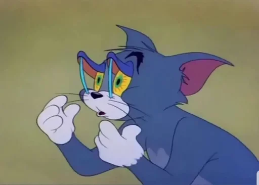 Эмодзи Tom And Jerry 😵‍💫