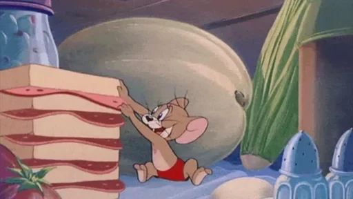 Стікер Tom And Jerry 🥪