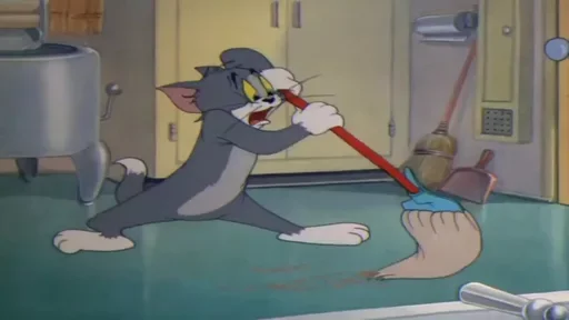 Tom And Jerry emoji 🧹