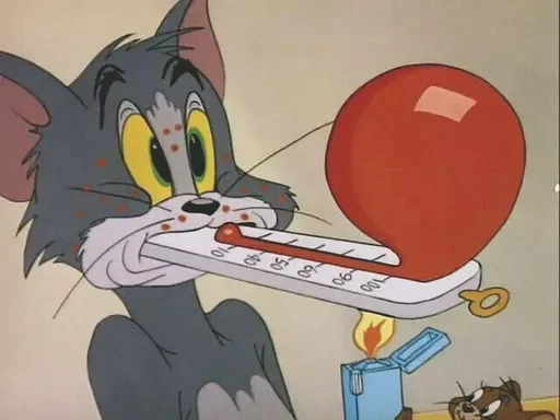Эмодзи Tom And Jerry 🤕